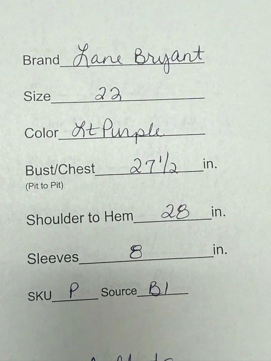 Lane Bryant Floral Blouse Ruffle Sleeve Purple Top Plus 22 Boho Spring Chic - Picture 10 of 10